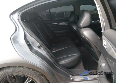 2015 Infiniti Q50 Premium from USA, damaged, VIN JN1BV7APXFM354045